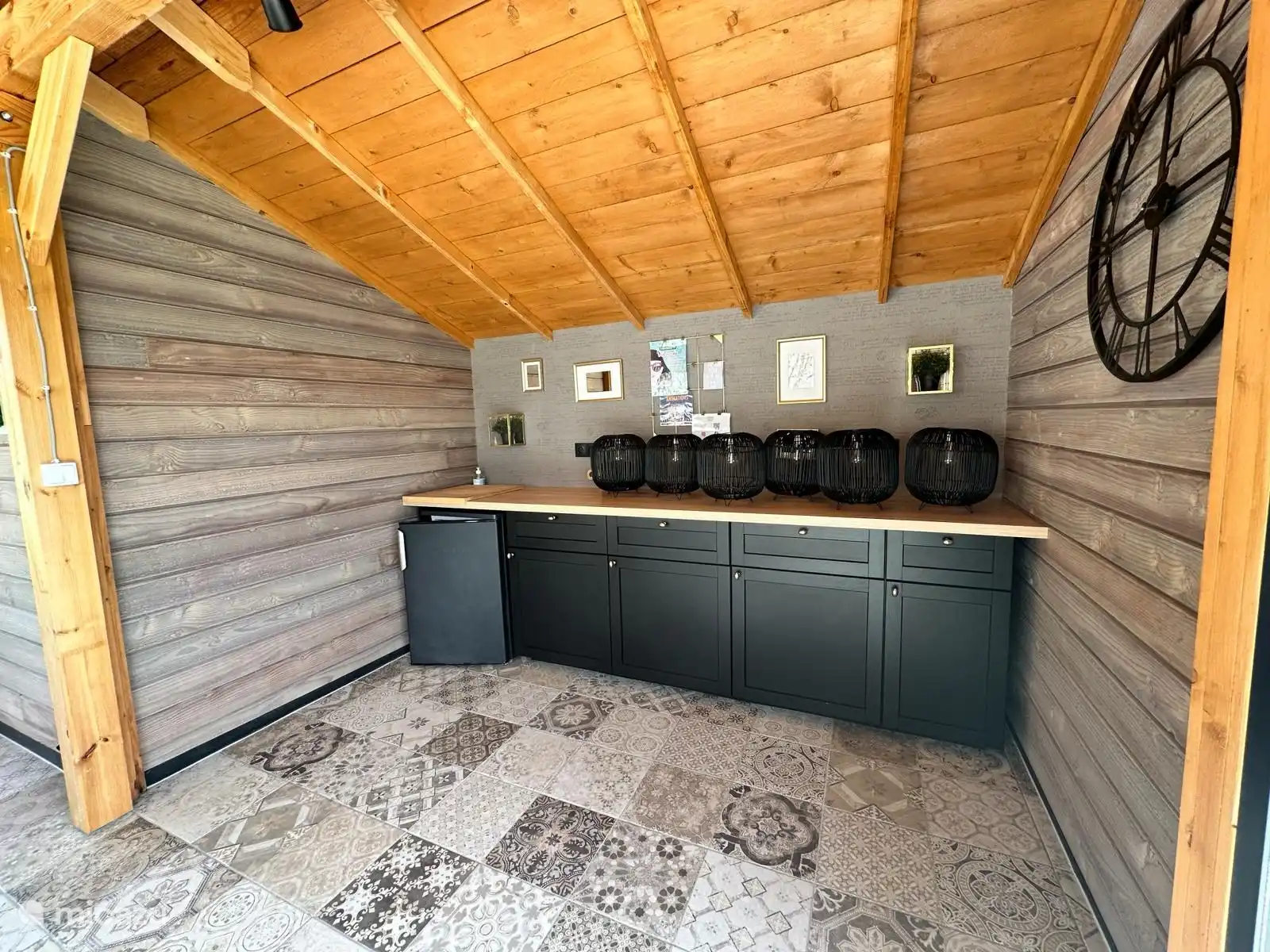 Terrasse de jardin privée