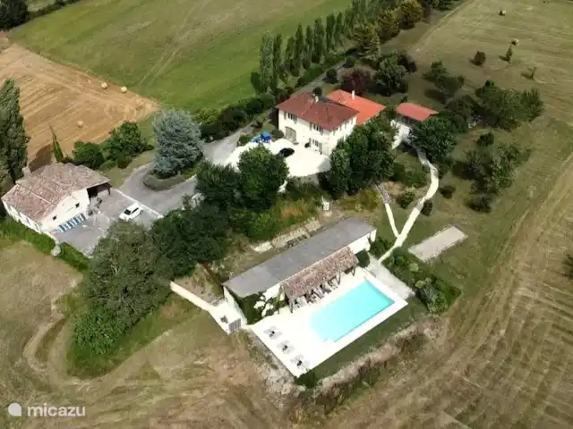 Location de Vacances France, Lot-et-Garonne, Paulhiac, maison de vacances - Domaine Quintèss - Maison Domaine Quintèss