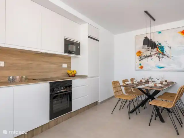 Appartement Elegance El Puerto | Espagne, Costa Cálida, Lo Pagán - appartement La cuisine avec table à manger