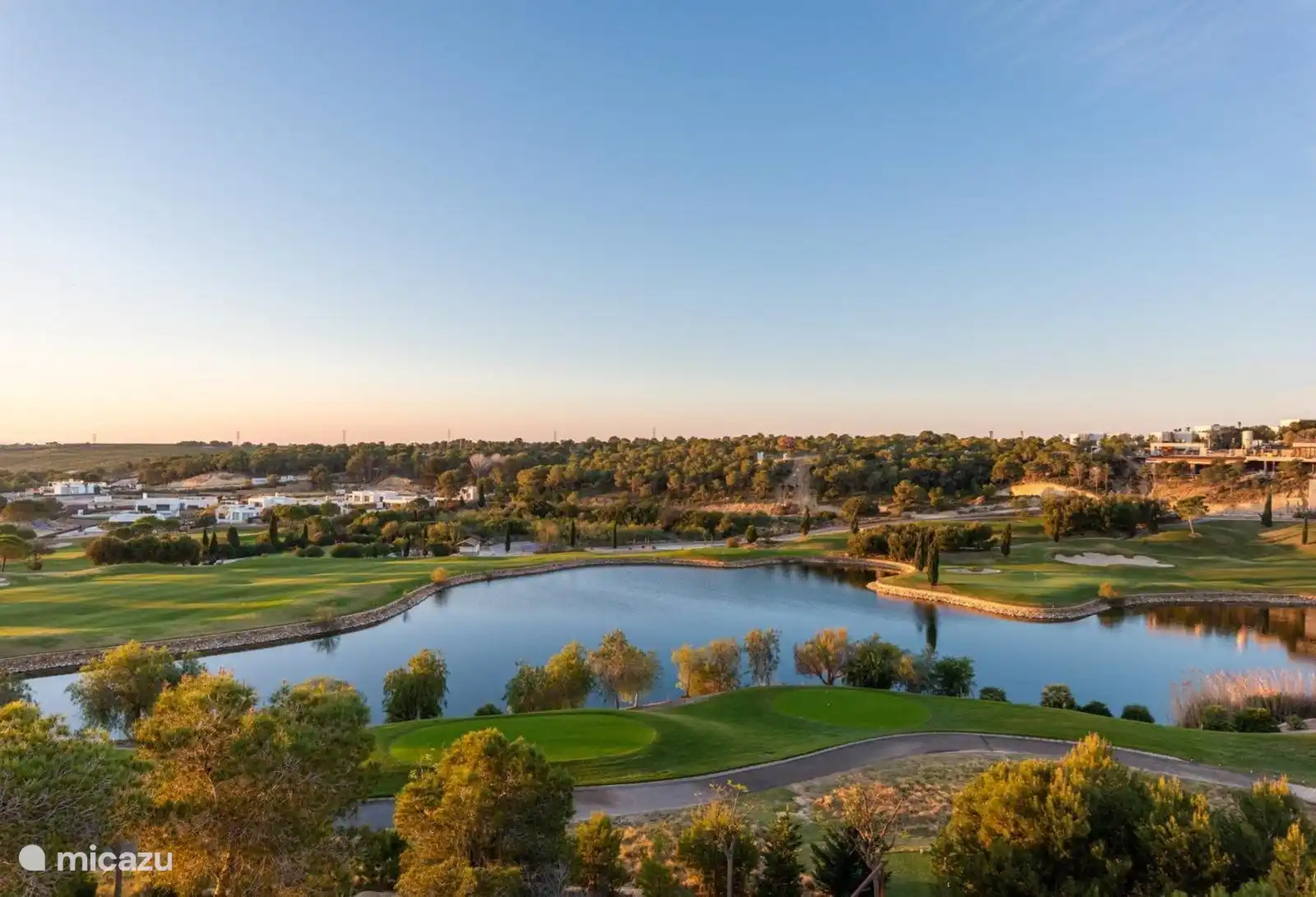 Überblick über den Golfplatz 