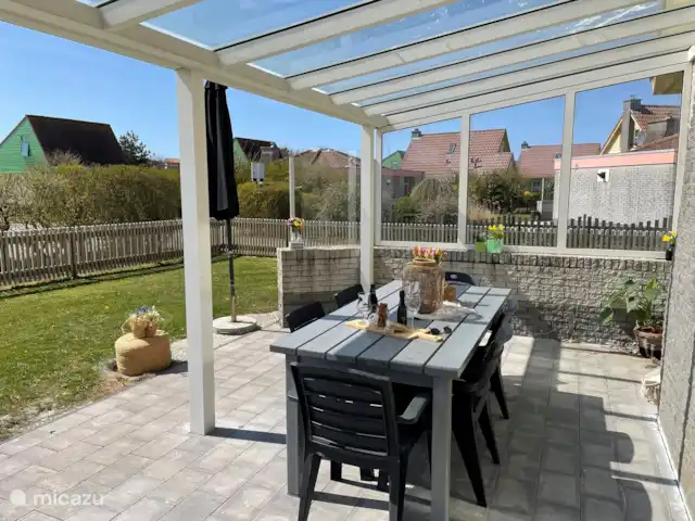 Strandparel 212 | Pays-Bas, Hollande du Nord, Julianadorp aan Zee - bungalow Terrasse