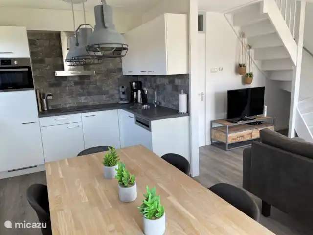 Strandparel 212 | Pays-Bas, Hollande du Nord, Julianadorp aan Zee - bungalow Cuisine et table à manger