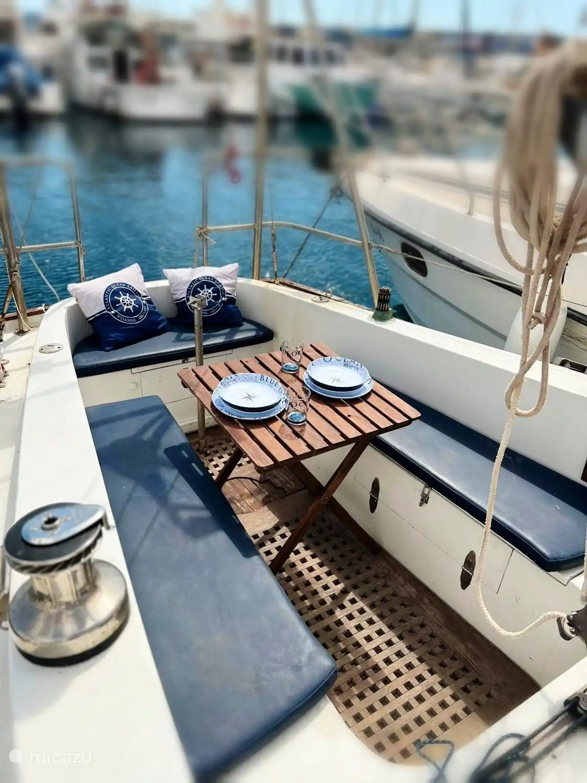 Book Restored sailboat for rent at Micazu Micazu