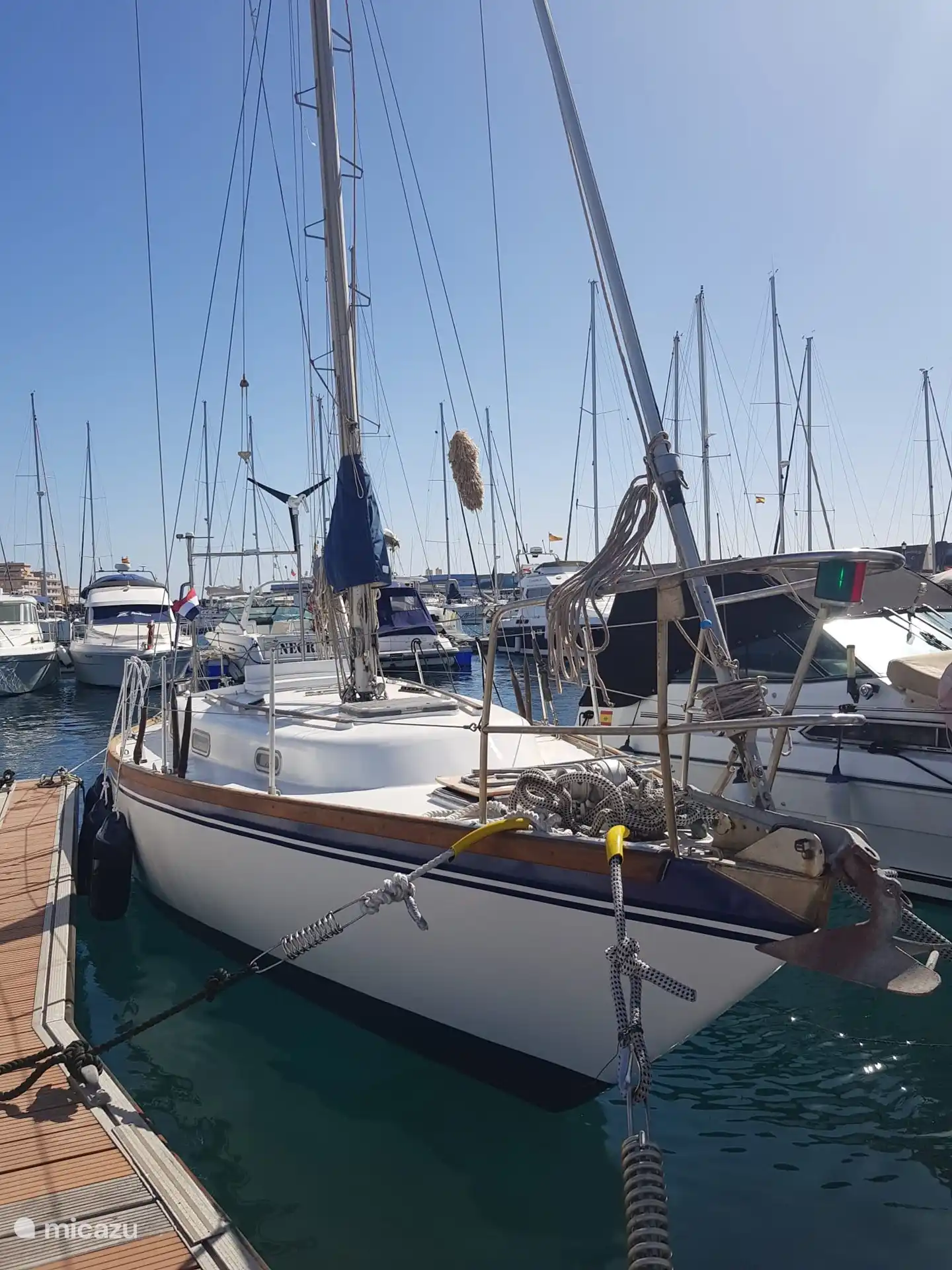 Book Restored sailboat for rent at Micazu Micazu