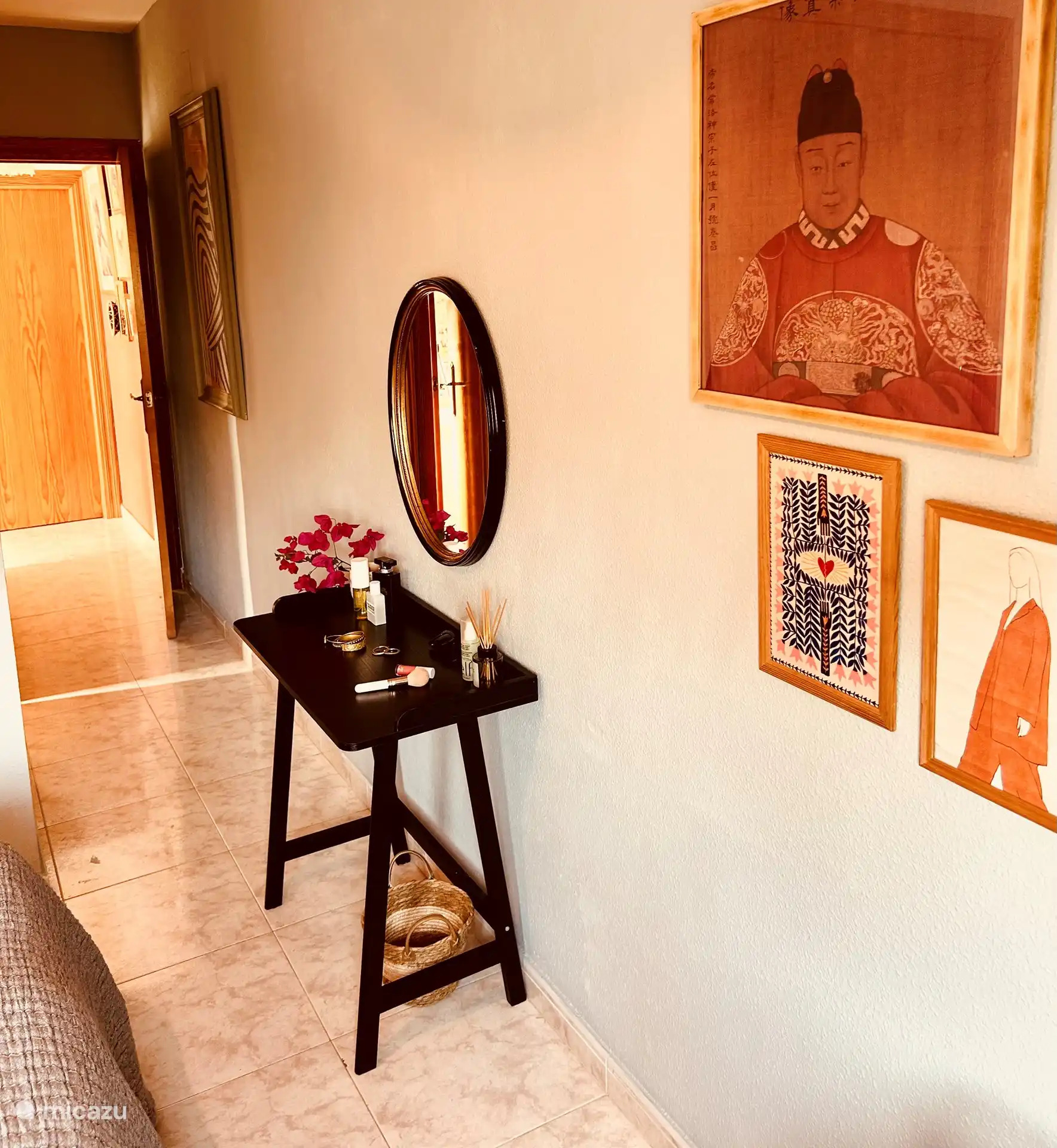 Schlafzimmer an der Vorderseite