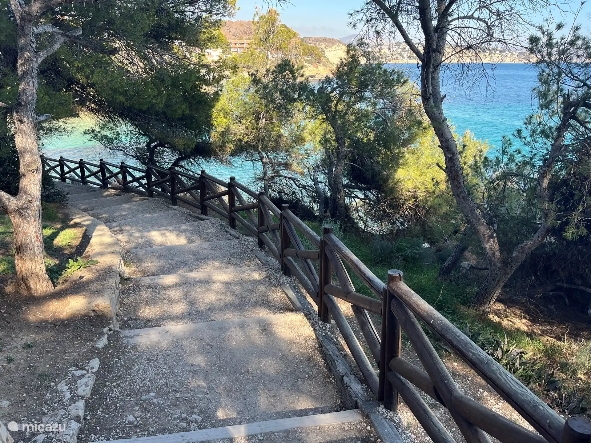 Wanderweg bei La fustera