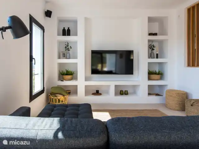 Casa Zita Verde | Espagne, Ibiza, Cala Llonga - villa Salle de télévision