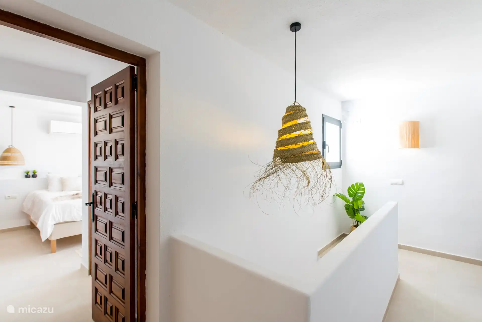 Treppe zum Dachgeschoss