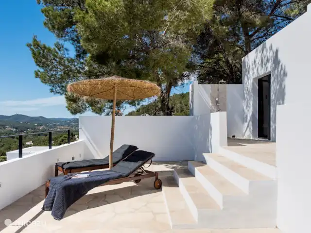 Casa Zita Verde | Espagne, Ibiza, Cala Llonga - villa Salon de la terrasse supérieure