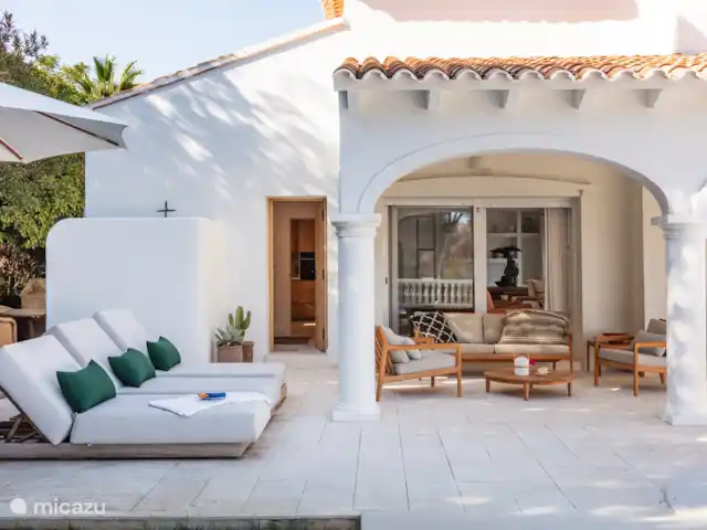 Ca La Garza | Espagne, Costa Blanca, Pedreguer - villa transats, coin détente à l’extérieur