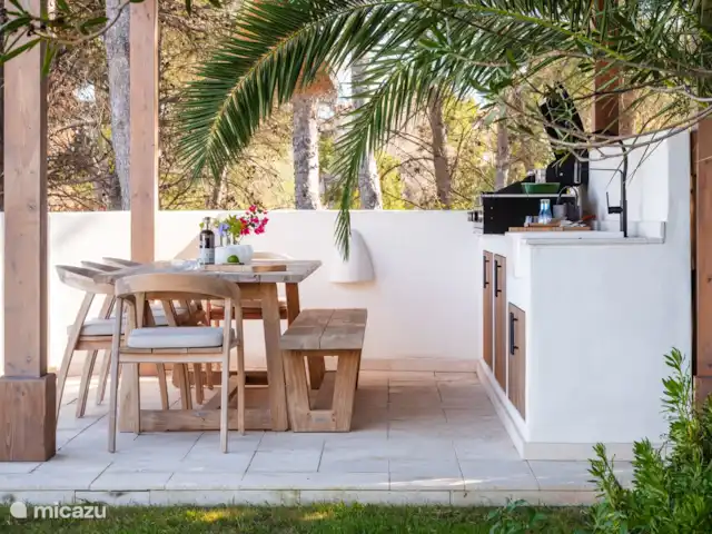 Ca La Garza | Espagne, Costa Blanca, Pedreguer - villa cuisine extérieure avec BBQ