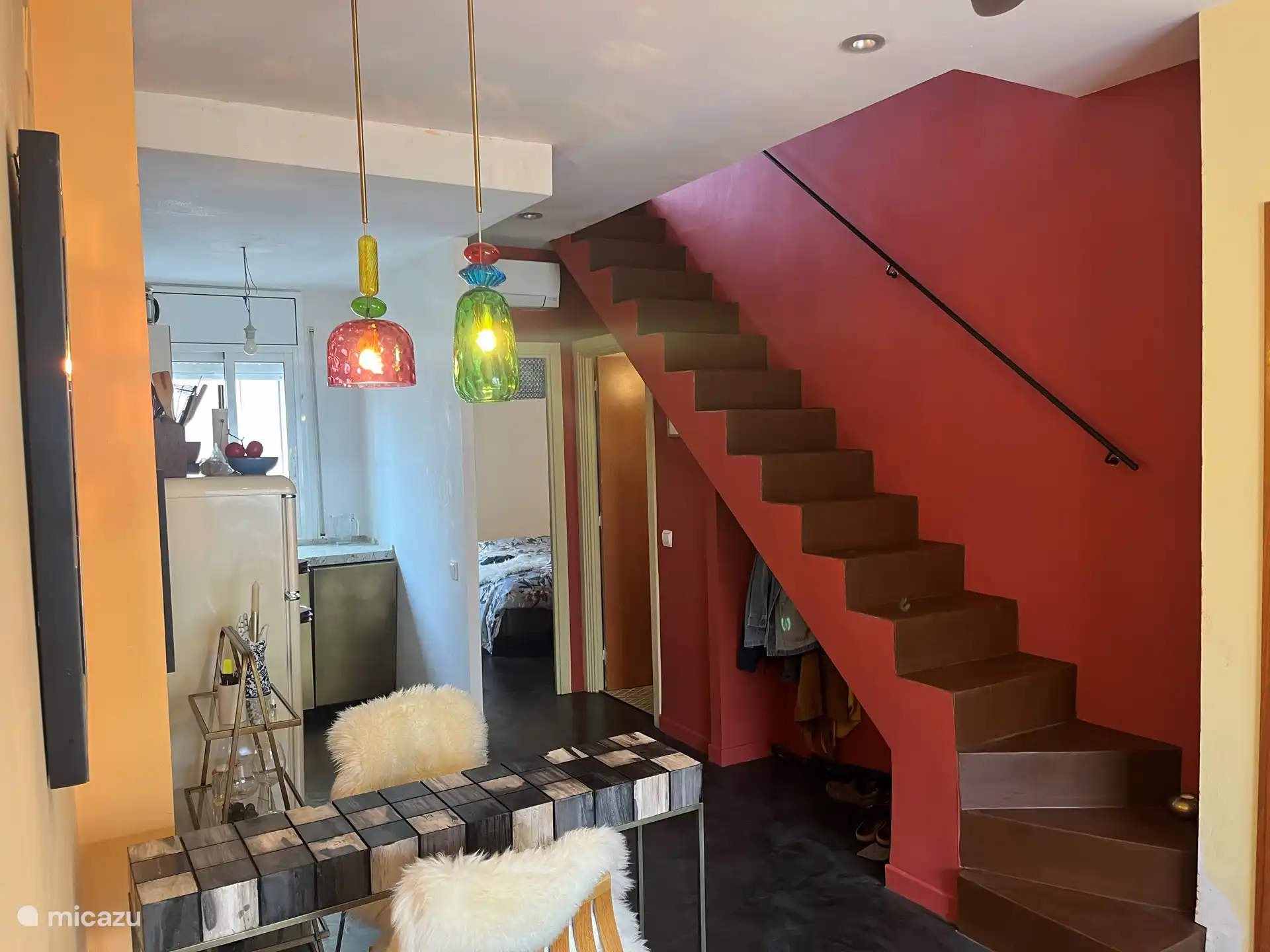 Trap naar bovenverdieping 