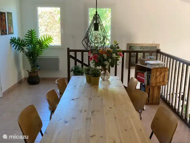 Villa Mimosa huren in Frankrijk, Ardèche, Joyeuse - villa Eettafel