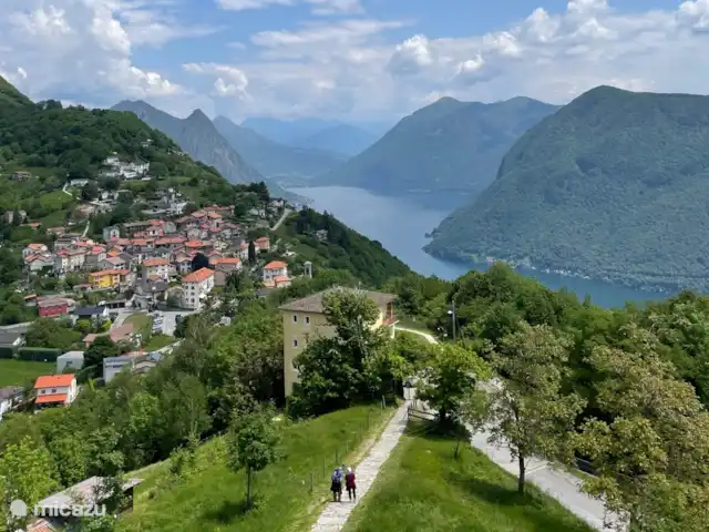 Casa Anna en Italia, Lagos italianos, Porlezza - chalet Senderismo por el Monte Bré