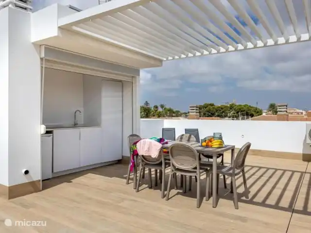 Lisboa Beach Apartment Sunset huren in Spanje, Costa Cálida, Lo Pagán - bungalow dakterras