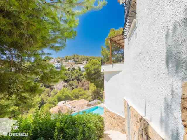 Villa Xamerli | Espagne, Costa Blanca, Benissa - villa Vue le long de la maison