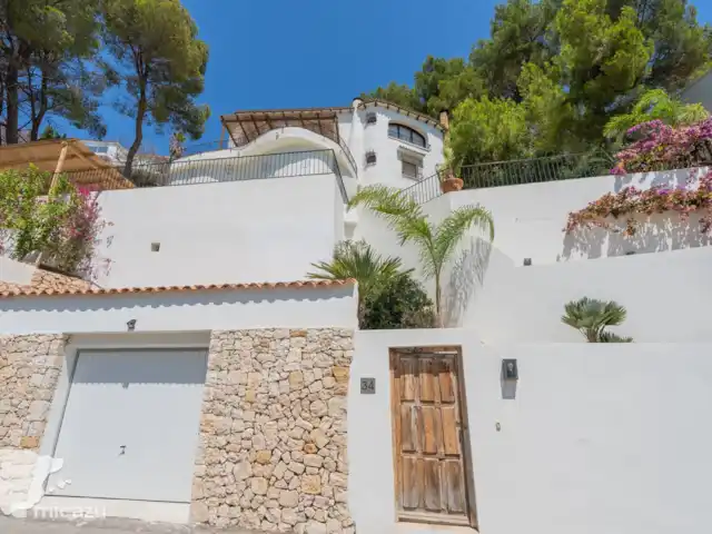 Villa Xamerli | Espagne, Costa Blanca, Benissa - villa Vue de face en bas de la rue
