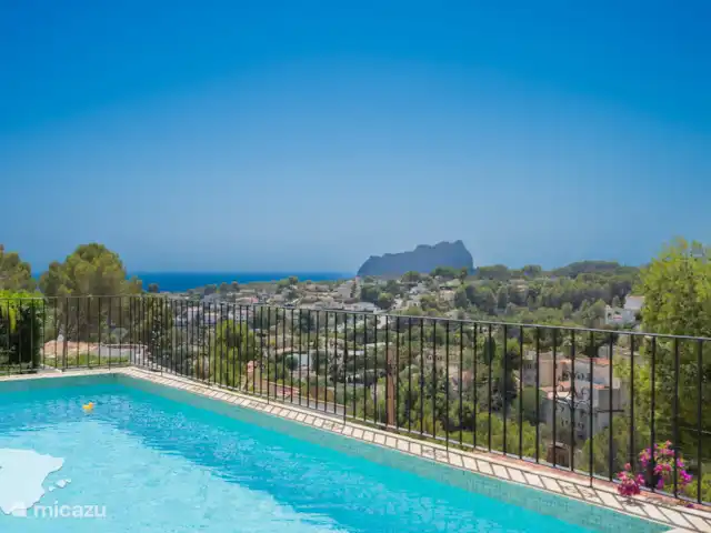 Villa Xamerli | Espagne, Costa Blanca, Benissa - villa Vue imprenable depuis la terrasse au niveau de la piscine