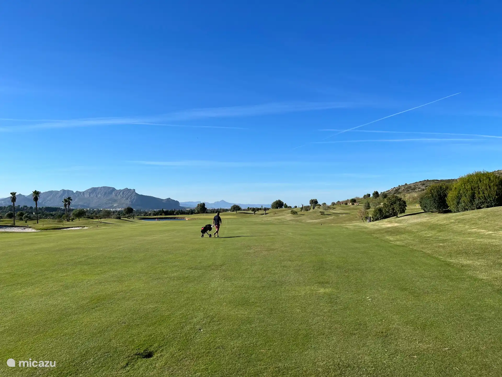 Es gibt zwei Golfplätze in Javea (dieser ist La Sella, 5 Minuten von der Villa entfernt)