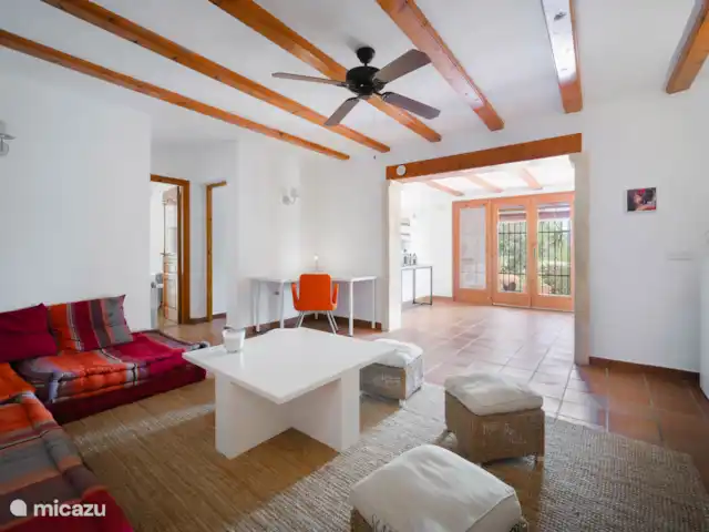 Calle Fenix huren in Spanje, Costa Blanca, Jávea - vakantiehuis Woonkamer naast slaapkamers 3 en 4