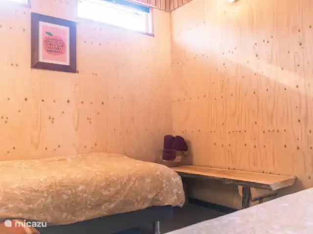 Dunas de Egmond en Países Bajos, Holanda del Norte, Egmond-Binnen - bungaló Dormitorio 2