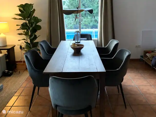 Cortijo el Caracol | Espagne, Andalousie, Viñuela - maison de vacances Salle à manger spacieuse