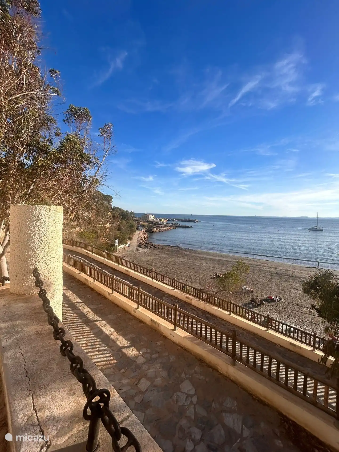 Coastal walking route at Cabo Roig