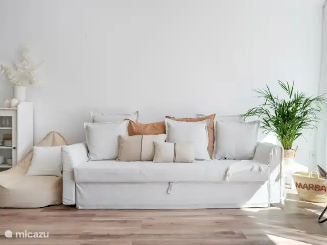 Location de Vacances Espagne, Costa Blanca, Jávea, appartement - Ca Bambú Canapé - salon