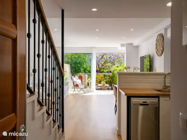 Location de Vacances Espagne, Costa Blanca, Jávea, appartement - Ca Bambú Couloir menant à l’appartement