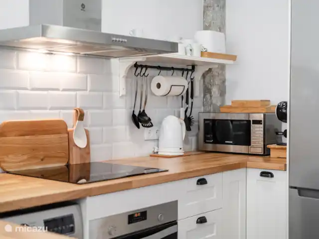 Location de Vacances Espagne, Costa Blanca, Jávea, appartement - Ca Bambú Cuisine ouverte