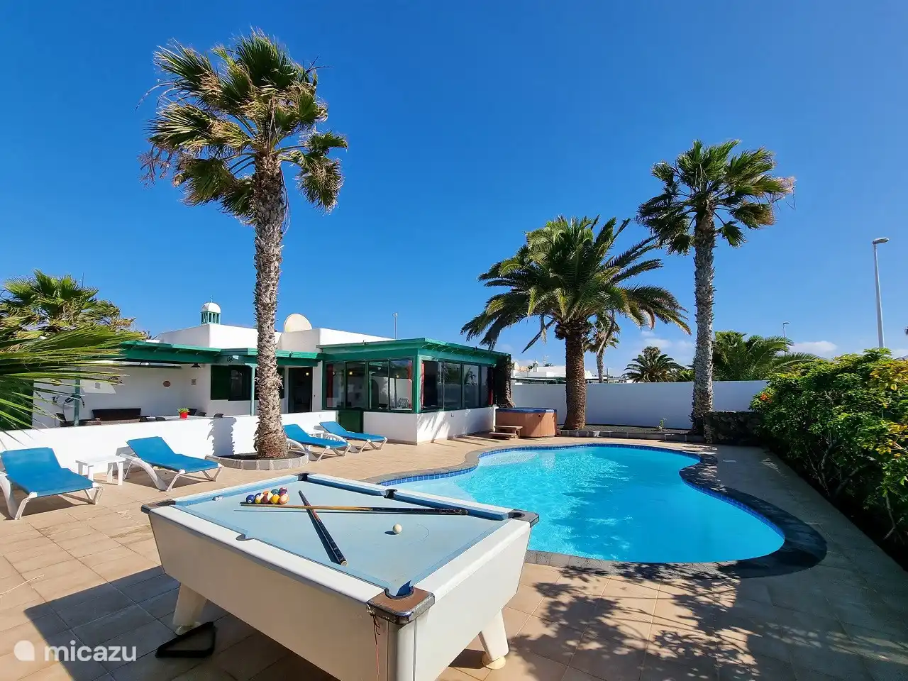 The pool table; The ideal activity for your holiday! 