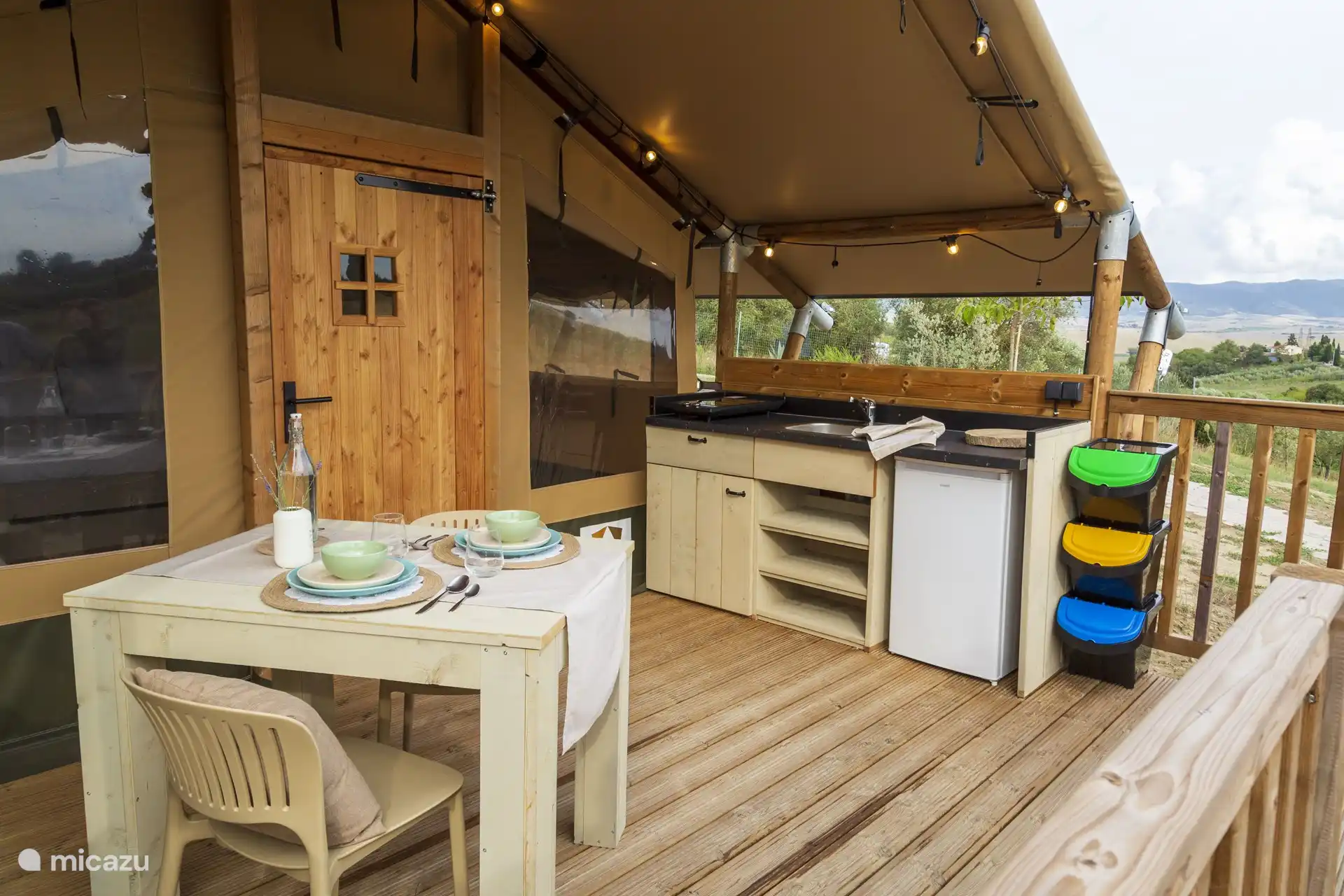 La cocina al aire libre