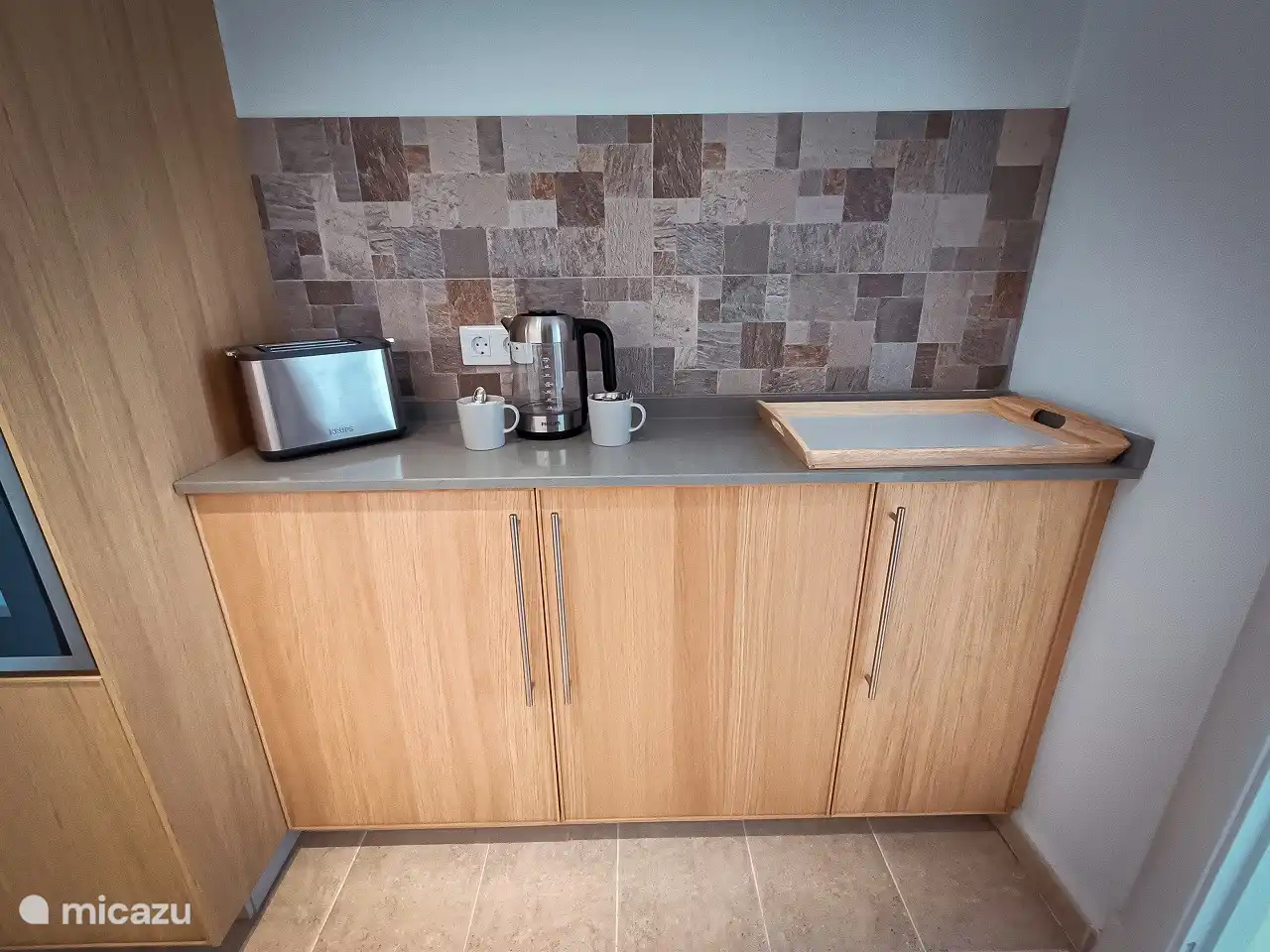 A nice coffee and tea corner