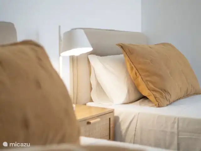 Casa Papagayo | Espagne, Lanzarote, Playa Blanca - villa Chambre 3 avec deux lits simples et une vue