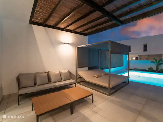 Casa Papagayo | Espagne, Lanzarote, Playa Blanca - villa Vous pourrez également profiter pleinement de votre terrasse le soir