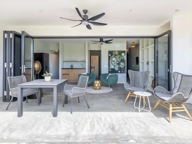 Villa Valena Apartments huren in Bonaire, Bonaire, Kralendijk - appartement terras