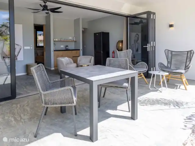 Villa Valena Apartments huren in Bonaire, Bonaire, Kralendijk - appartement terras