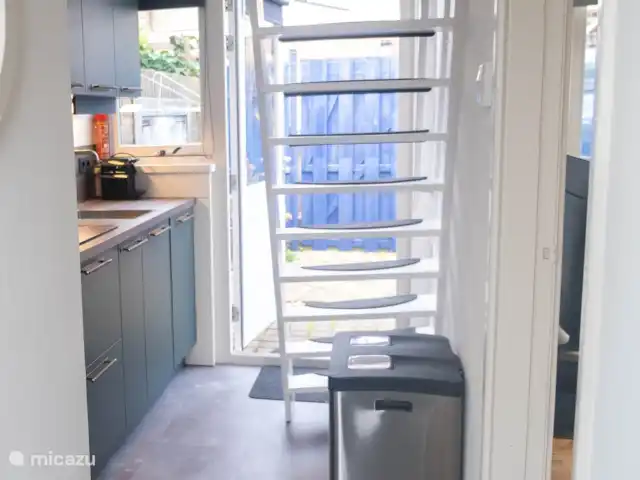 Varado en Países Bajos, Holanda del Norte, Egmond aan Zee - casa vacacional cocina