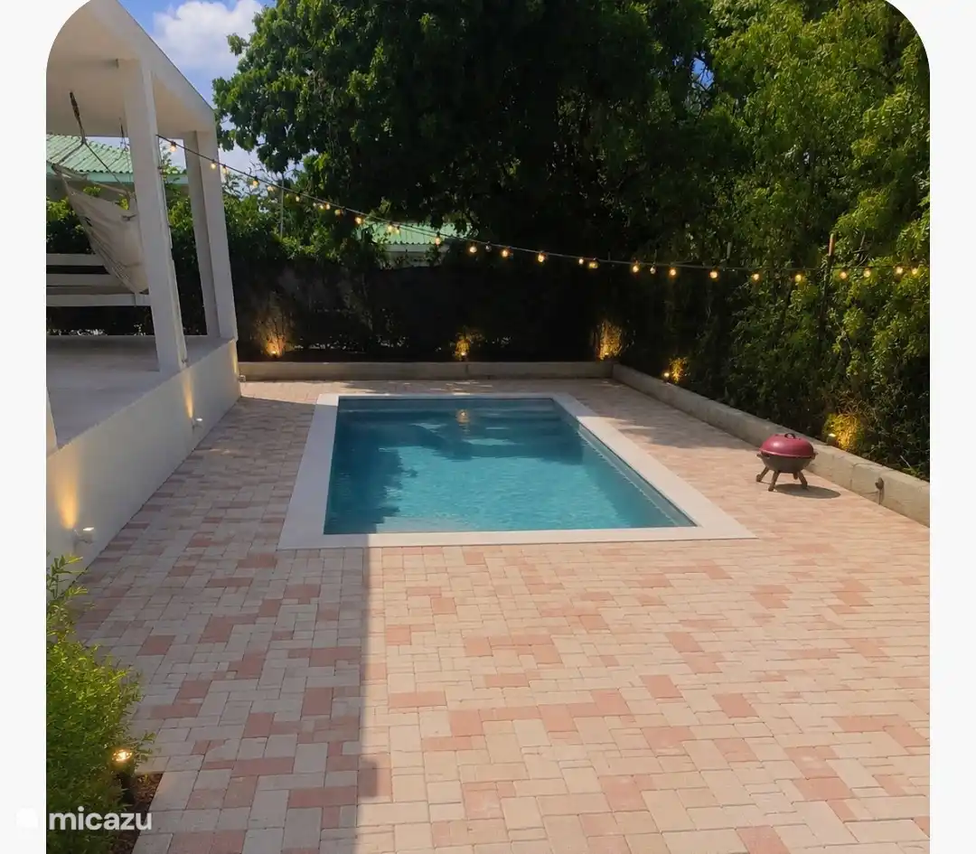 Artist impression of our new private swimming pool. 

From September 2026, our guests will be able to enjoy this brand new private swimming pool. As soon as the construction is completed, we will replace this impression with current