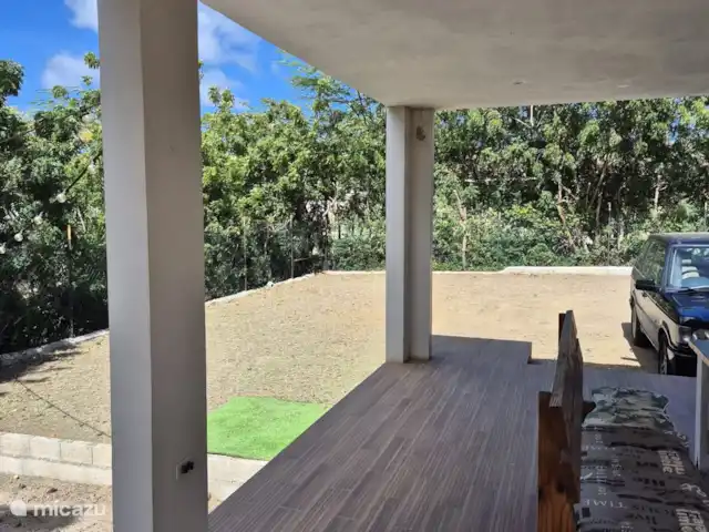 Casa Daliah | Curaçao, Banda Ariba (est), Montan'i Rei - maison de vacances cour arrière du porche couvert
