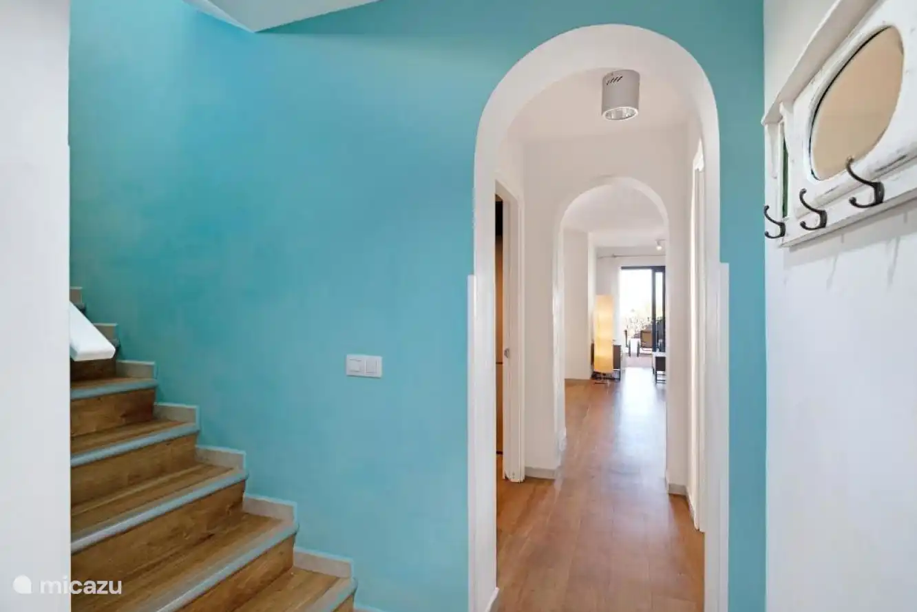 The corridor of Casa Sierra