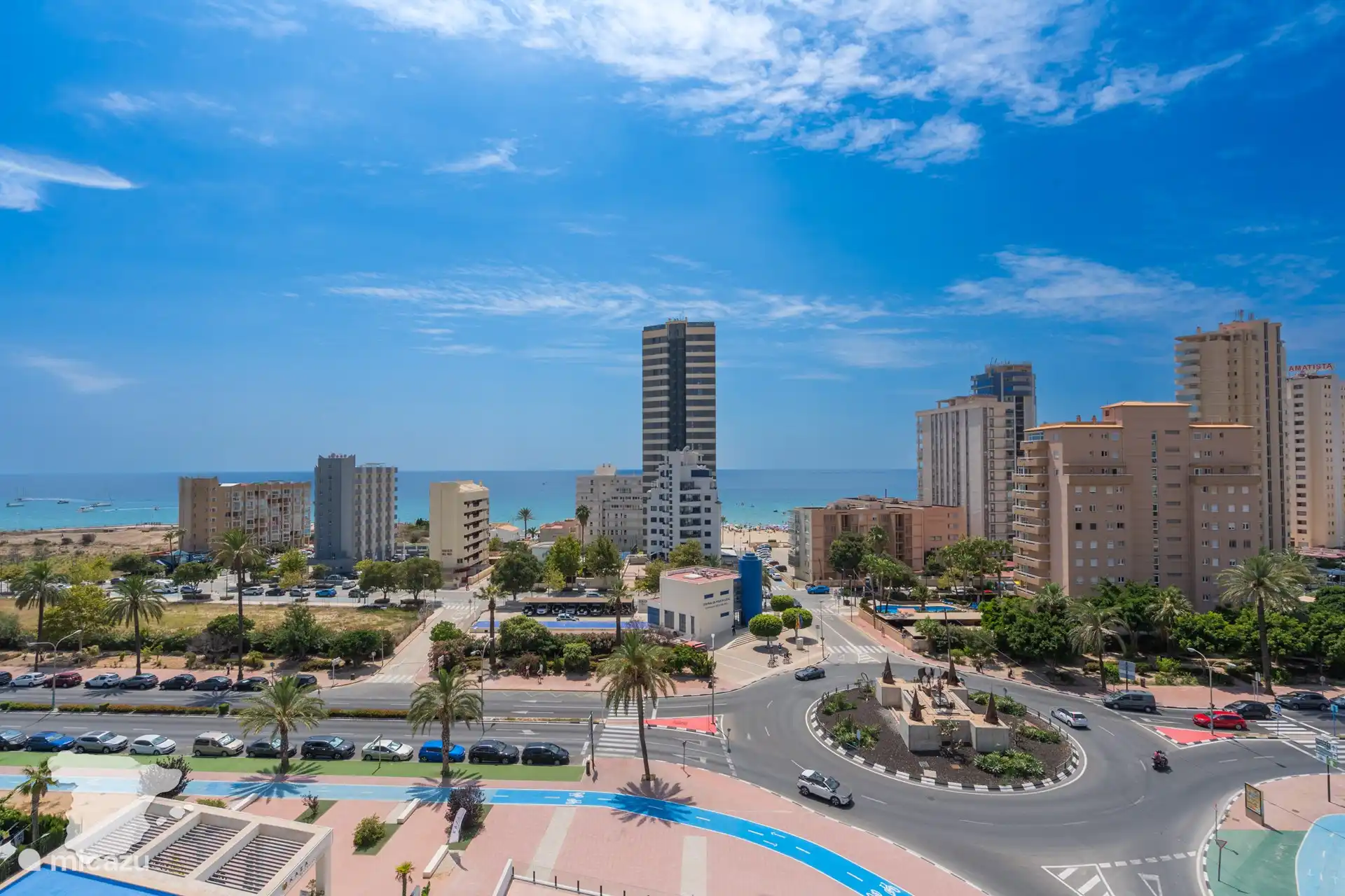 Vue depuis la terrasse privée