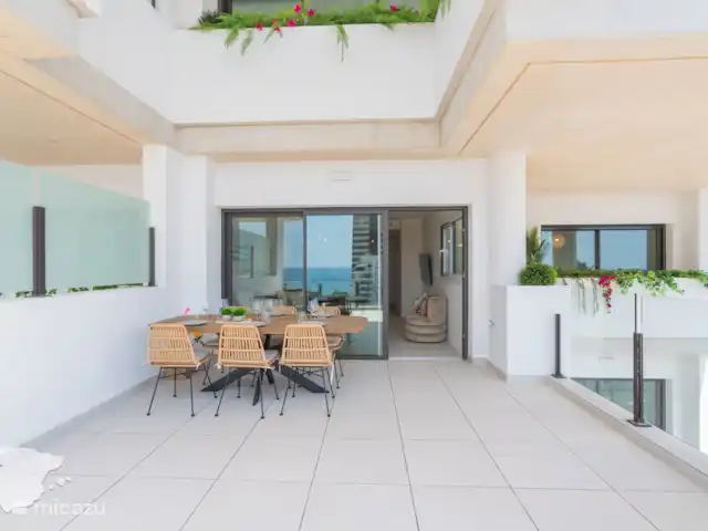 Silver Tower 8B huren in Spanje, Costa Blanca, Calpe - appartement Terras