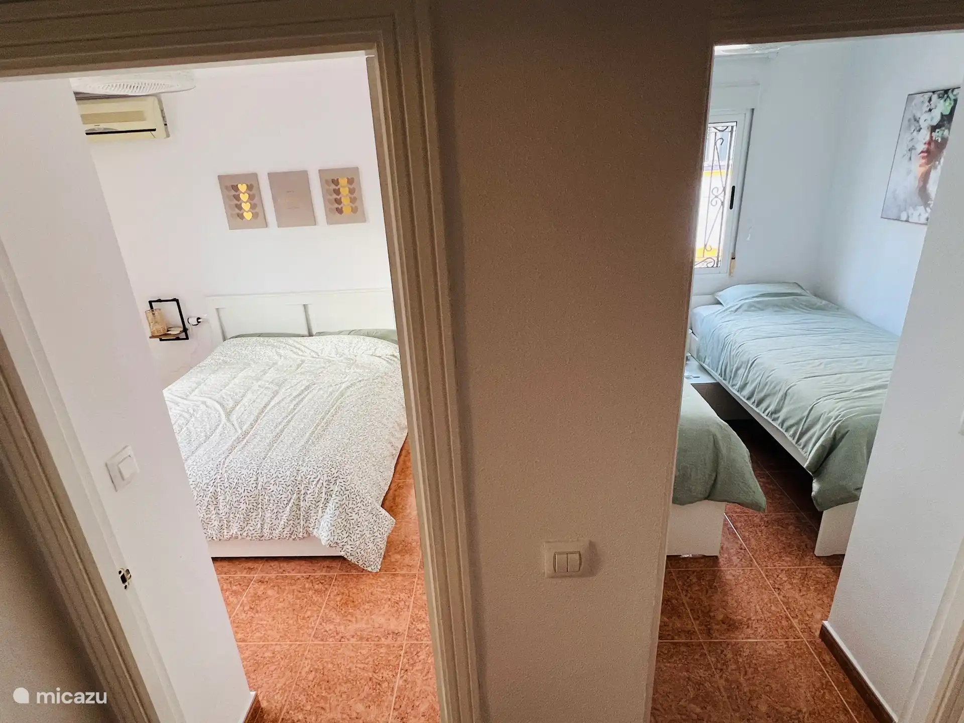 2 Schlafzimmer im 1. Stock, 1 Schlafzimmer im Erdgeschoss 