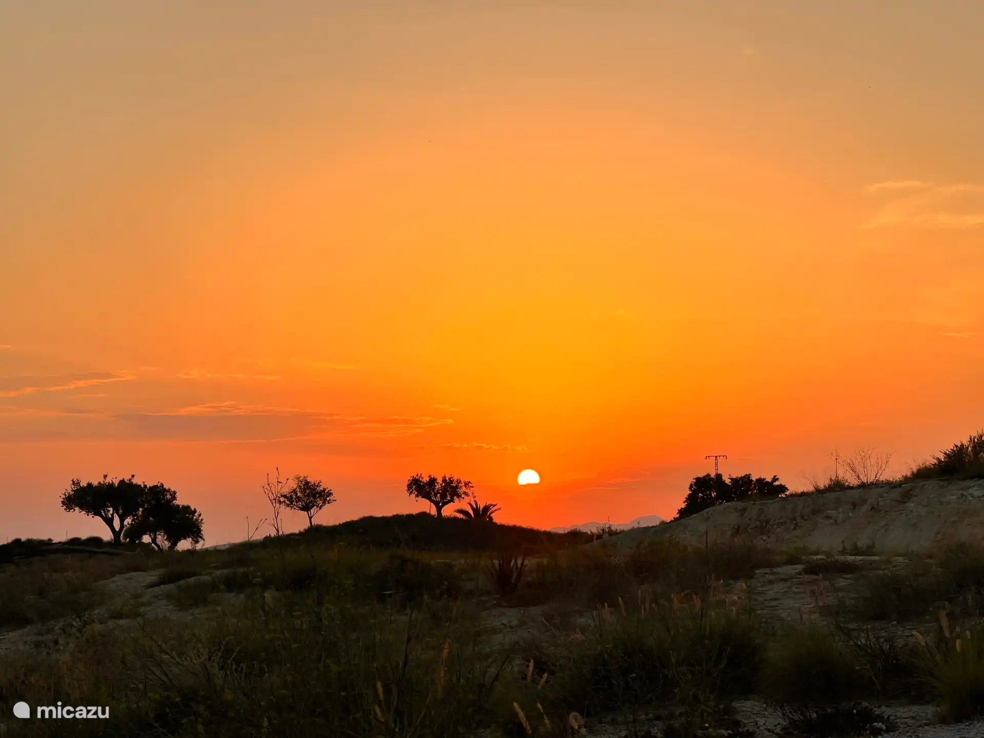 Sonnenuntergang am Vistabella Golf 