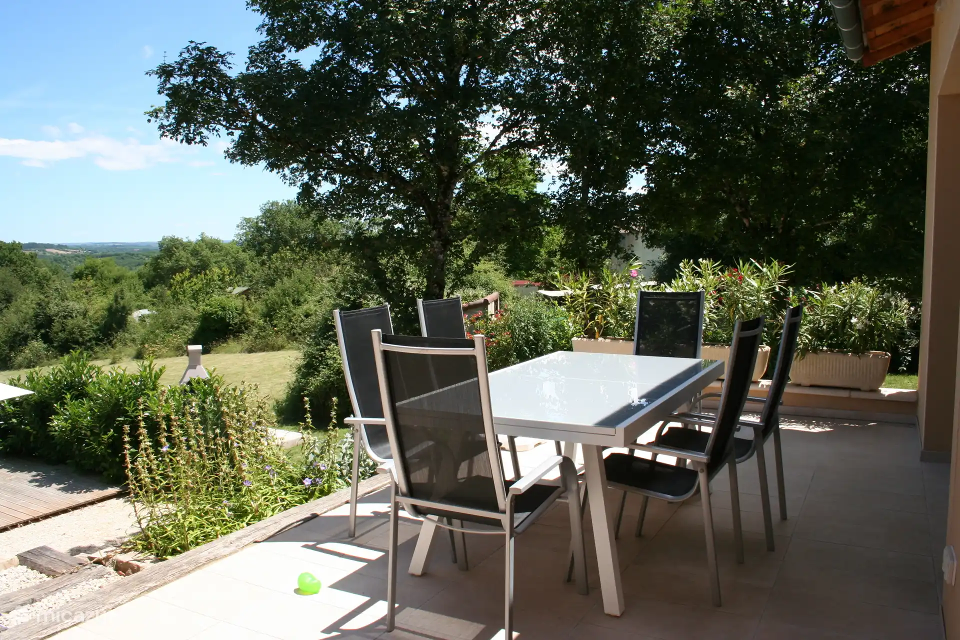 Terrasse im Speisesaal