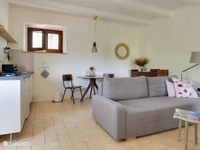 Rosa nel Pozzo - Appartement Rosa huren in Italië, Marche, Arcevia - appartement Comfortabele grote uitklapbare slaapbank