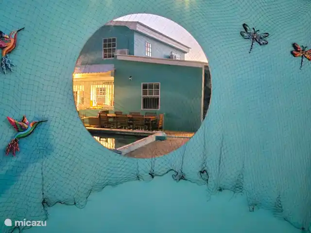 Villa Turquesa Curaçao en Curazao, Banda Arriba (este), Montaña Abou - villa Parte trasera de la villa