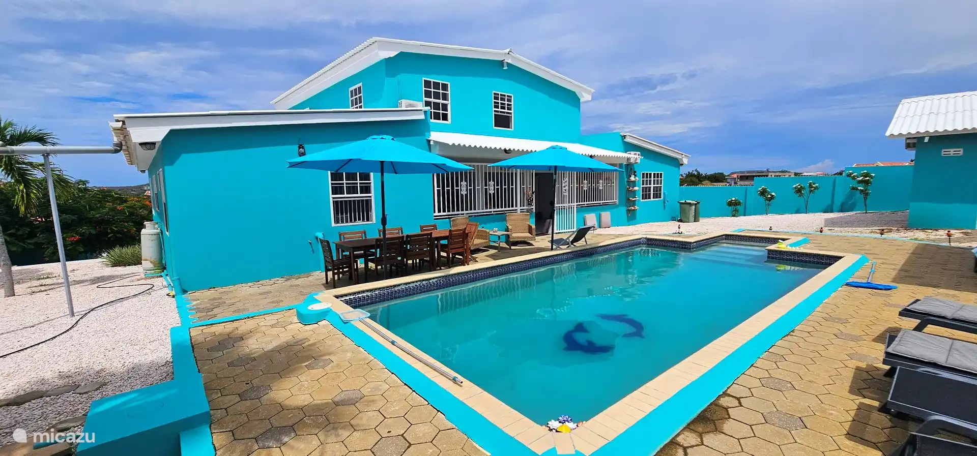 Villa Turquoise Curaçao in Curaçao, Banda Ariba (East), Montaña Abou - villa