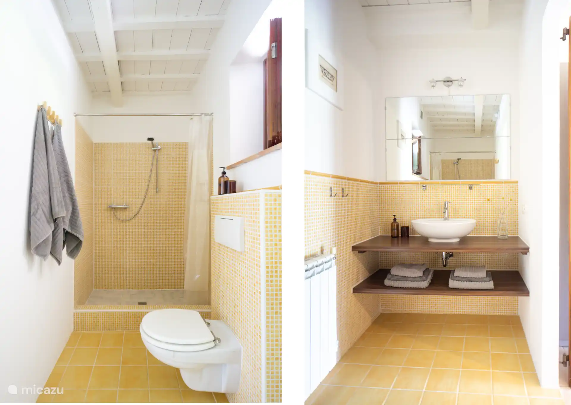 Vue d’ensemble de la salle de bains